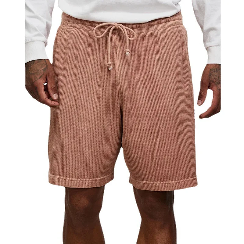

Men's Shorts 2023 Summer New Straight Tube Comfortable Breathable Fashion Trend Solid Color Casual Plus Size Shorts