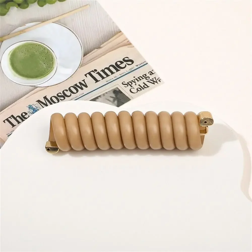 Women's Spiral Hair Tie - Rubber Curly Ponytail Holder & Accessory