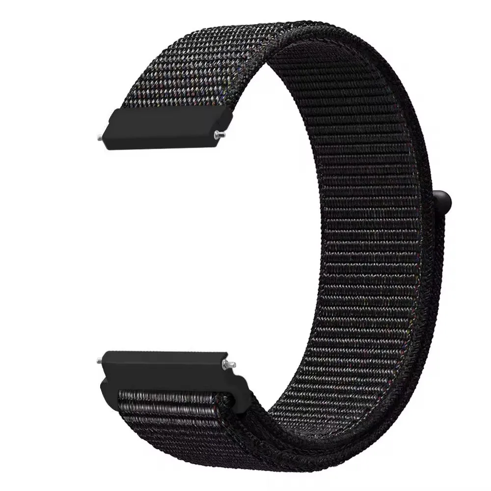 Nylon Watch Strap Wristband Bracelet - Various Sizes (16mm, 18mm, 20mm, 22mm)