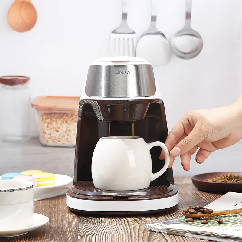 

Mini TSJ Drip Coffee Machine - Portable and Efficient Coffee Maker for Home and Office Use - Perfect for Coffee Shops and Suppli