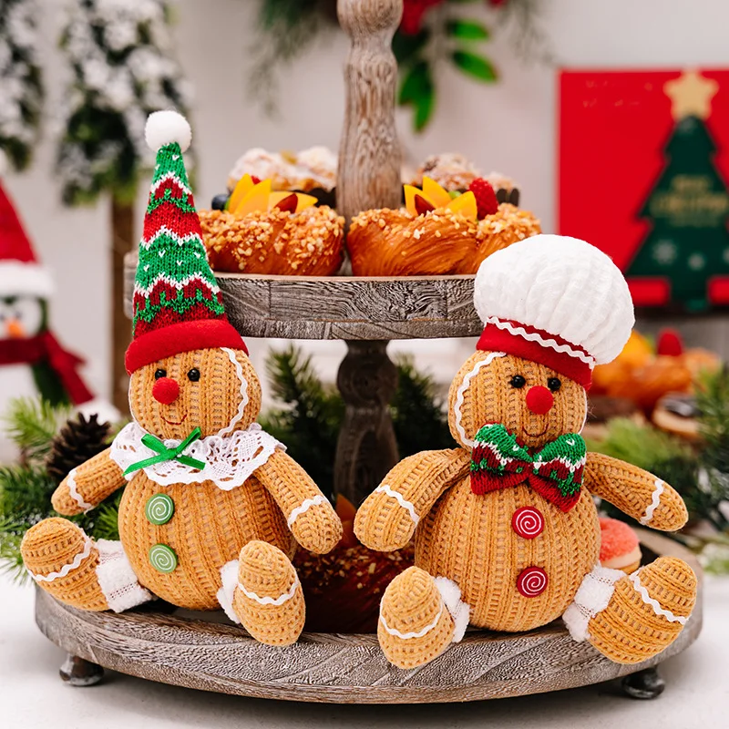2024-christmas-yellow-gingerbread-man-sitting-doll-pendant-merry