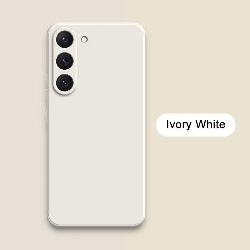 Luxury Liquid Silicone Soft Protective Phone Case - Full Fall Proof Mobile Cover Housing