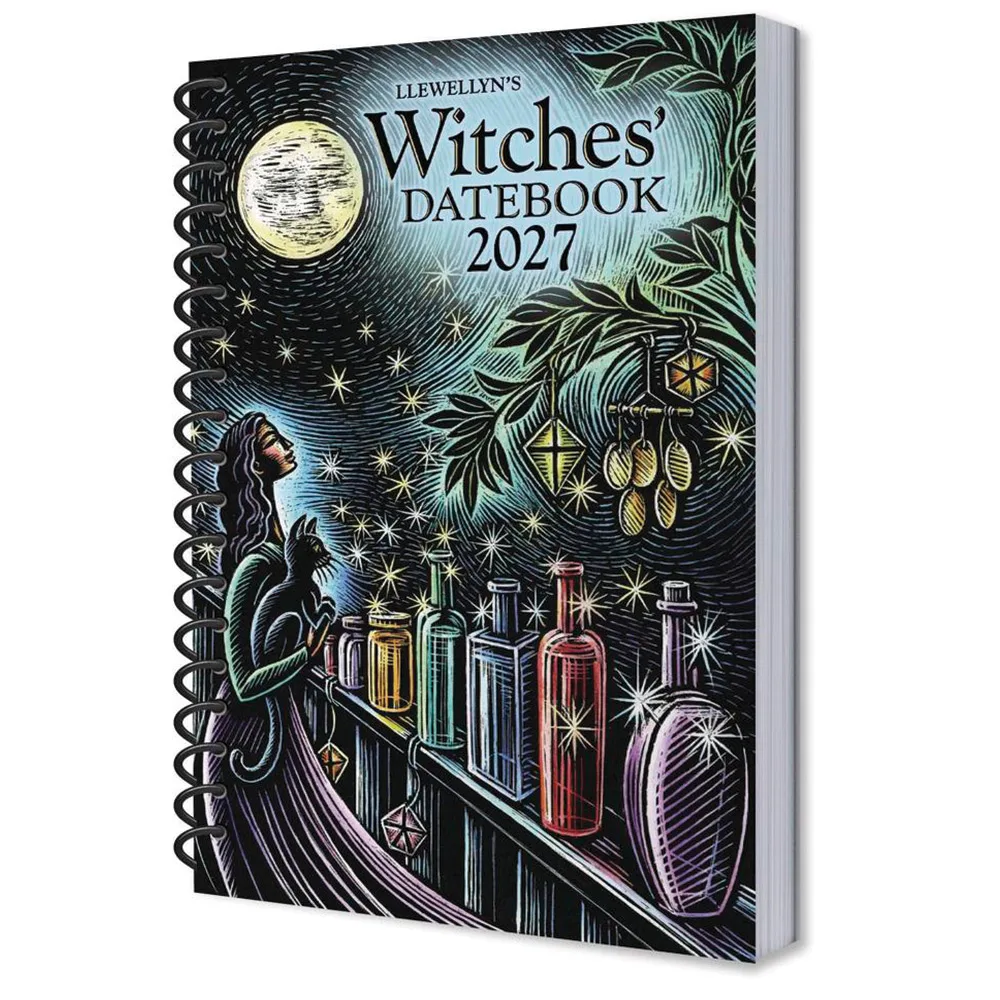 Enchanted 2027 Witches Datebook: Astrological Planner with Spells, Rituals, Moon Phases & Magical Tips