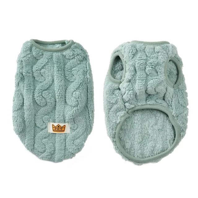 Autumn Winter Pet Cat Clothes Soft Fleece Vest Sweater For Small Dogs Cute Puppy Kitten Pullover Jacket Sphynx Cats Costumes 3