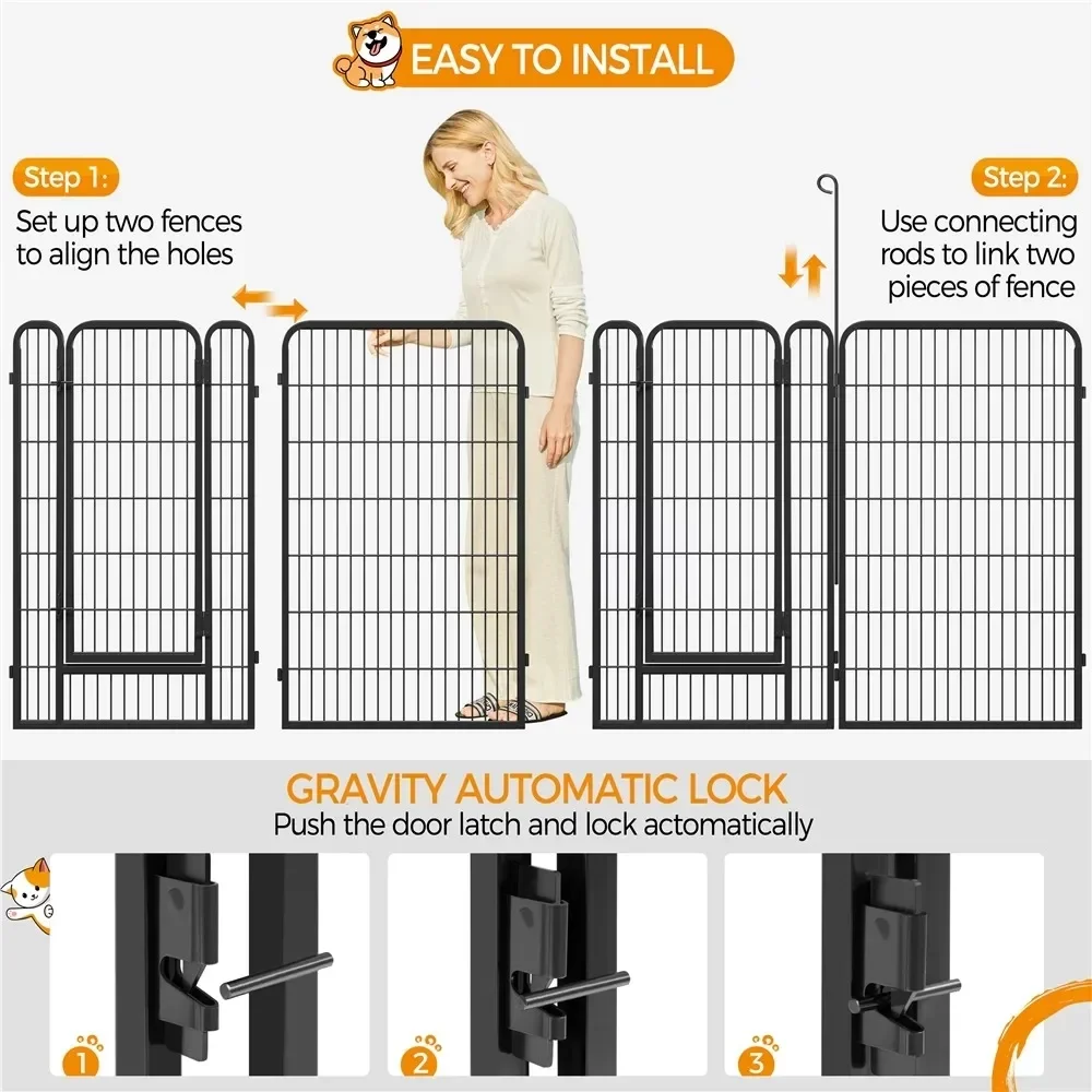 6-Panel Pet Playpen 5