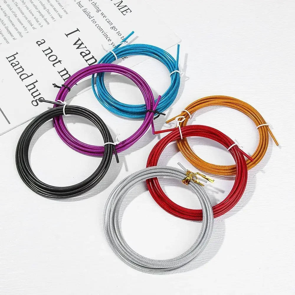 3m Steel Skipping Rope Spare Rope Racing Accessories for Fitness