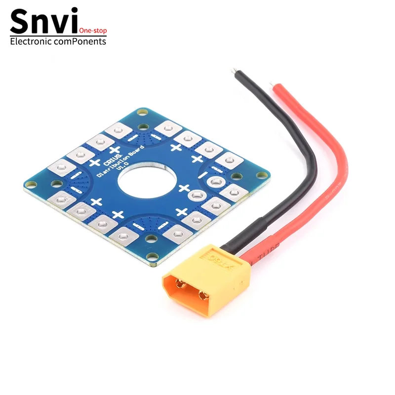 Carte de distribution ESC universelle pour drone quadricoptère - Lot de 1