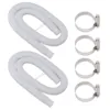 Leakproof Replacement Pool Tubes with Hose Clamps Swimming Pool Replacement Hose for 300 330 530 1000 Gallon Pool Pump 1