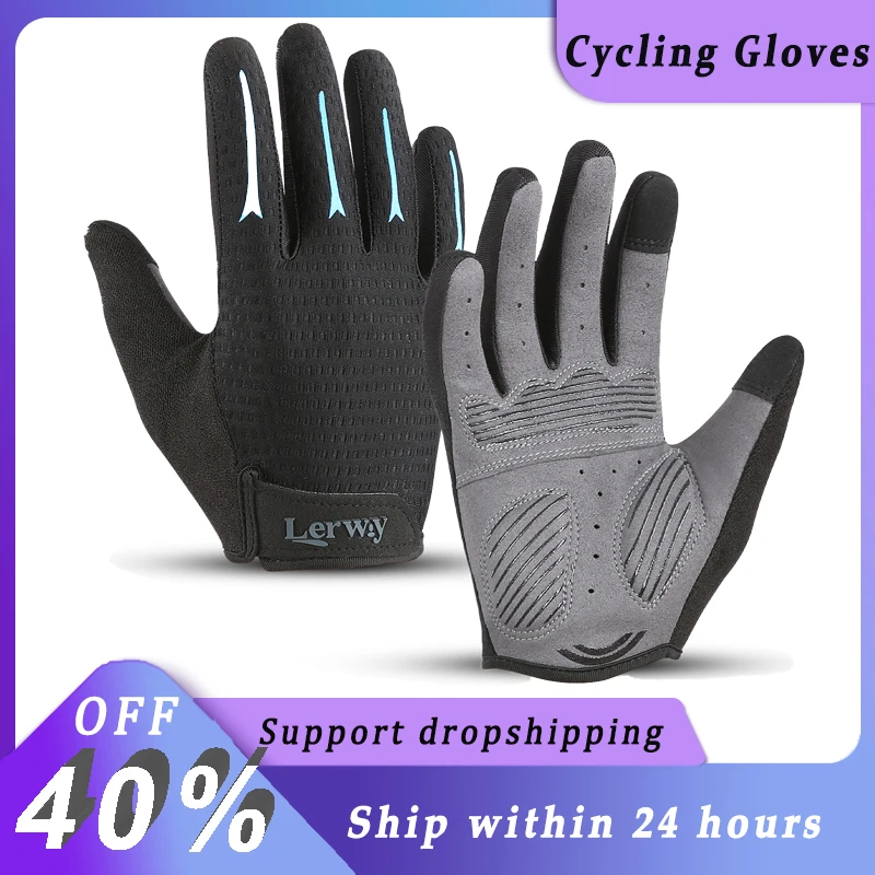 

Нескользящие силиконовые велосипедные перчатки с закрытыми пальцами для мужчин и женщин, спортивные тренировочные износостойкие дышащие велосипедные перчатки для горного велосипеда