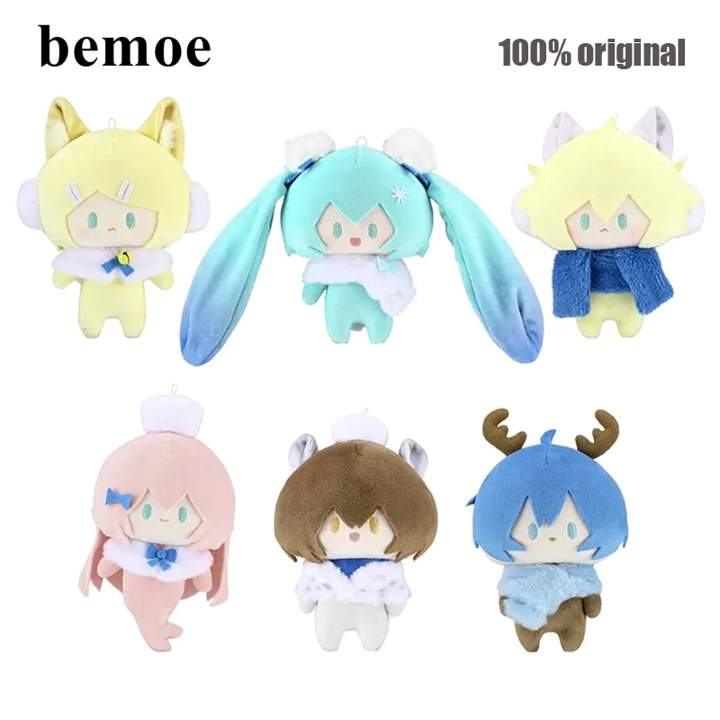 

В наличии Оригинальные Плюшевые игрушки BEMOE Hatsune Miku Vocaloid Miku Dream of A Starry Snow Night Аниме куклы игрушки для детей подарок