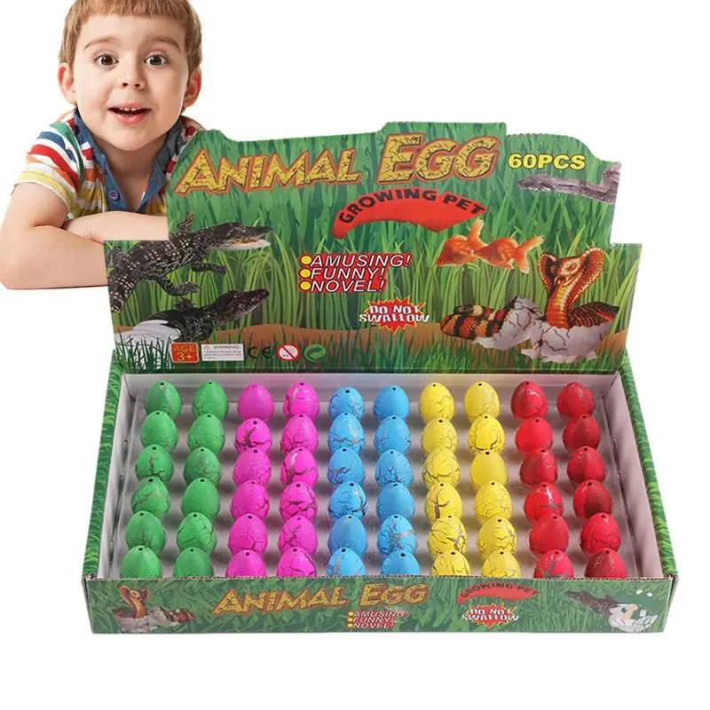 

Dinosaur Eggs Hatch In Water Grow In Water Science Kits Dig Kit Hatch Egg Crack Assorted Color Novelty Toy Birthday Gifts Dino