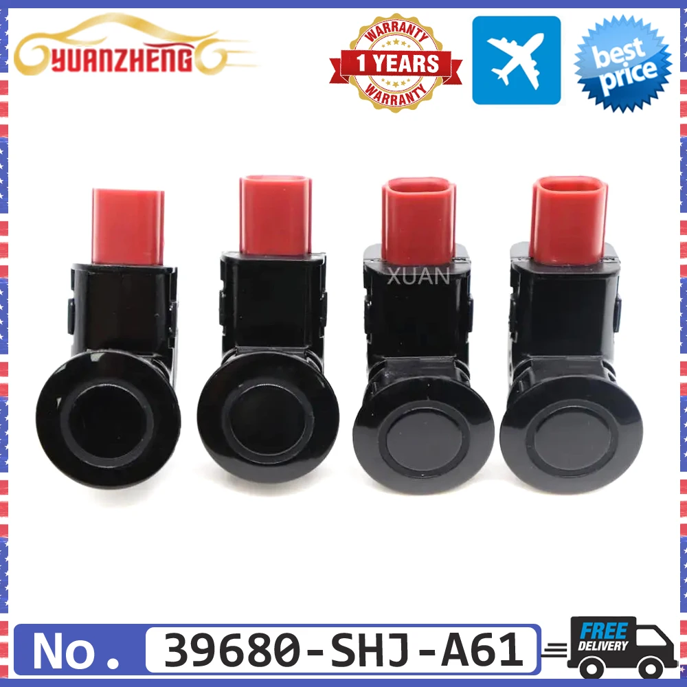 

39680-SHJ-A61 4PCS NEW PDC Parking Sensor Bumper For Honda CR-V Odyssey 2004-2013 39680SHJA61