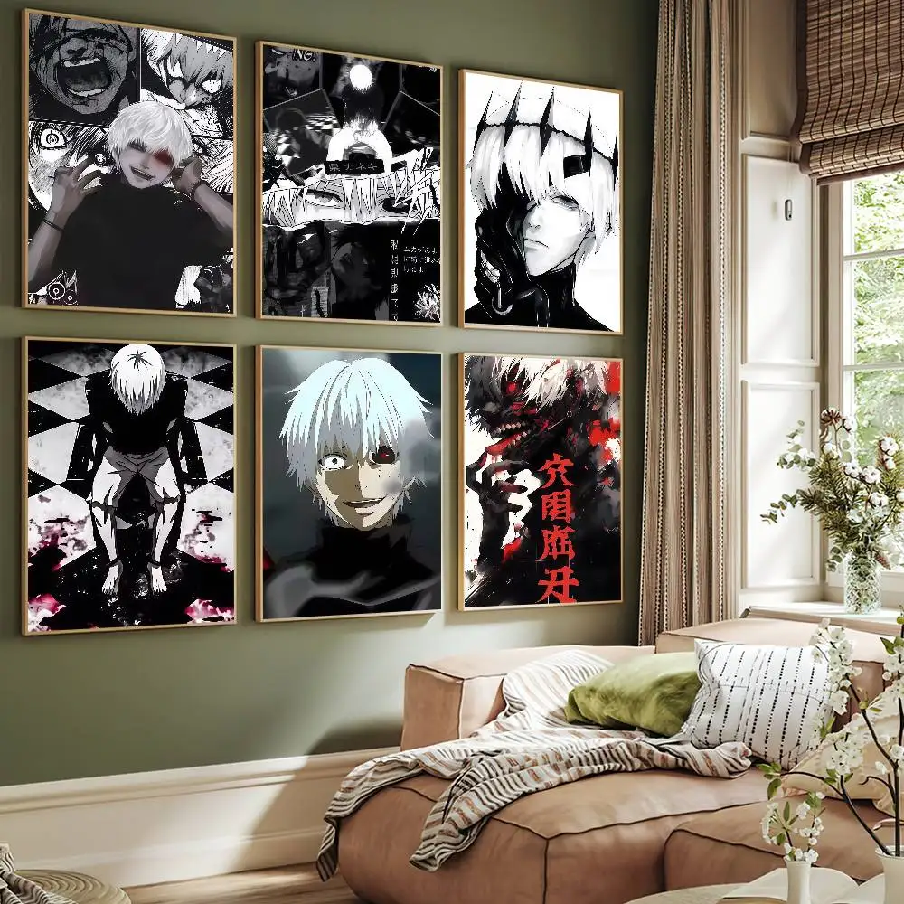 Anime Tokyo Ghoul Cool Canvas Art Poster