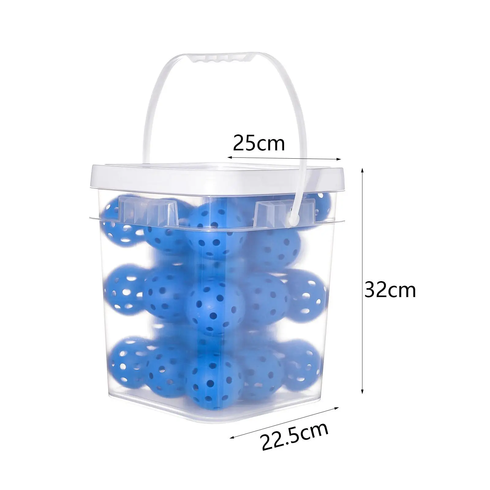 Outdoor Pickleball Balls 36 Packs Professional for Tournament Play 40 Holes Specifically Designed for Outdoor Courts