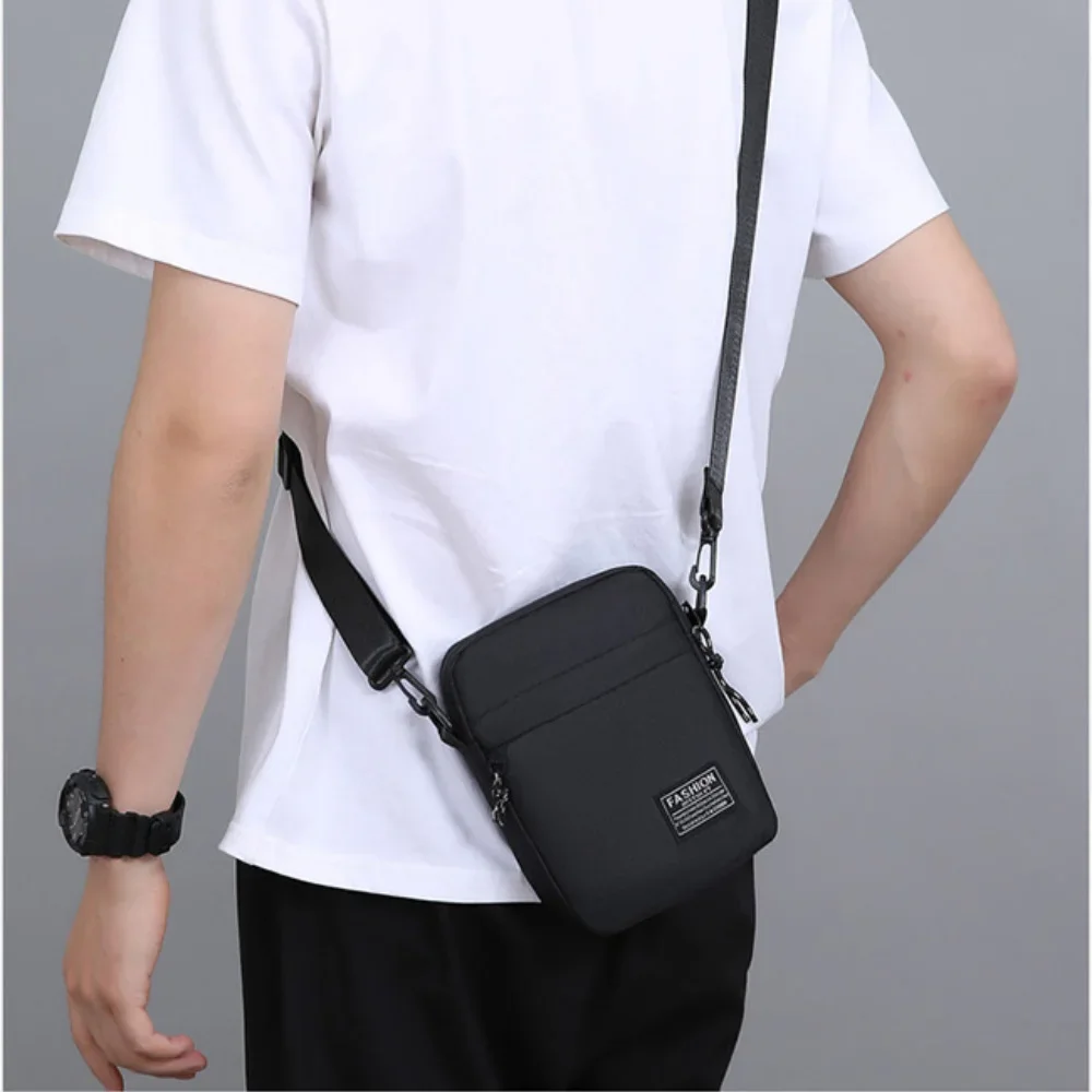 Men's Satchel Women's Bag Fashion Oxford Cloth Casual Diagonal Crossover Hand Machine Small Square Bag Handbags Luggage Bags