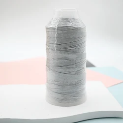 Elegant Gold/Silver Nylon Thread Cord for Jewelry and Crafting Creations (Silver)