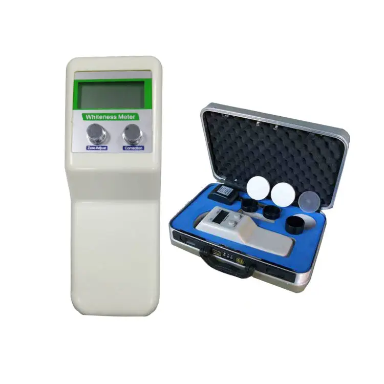 Portable Digital Paper Whiteness Brightness Meter Handheld Whiteness tester Leucometer with 0-199.9 Measurement Range