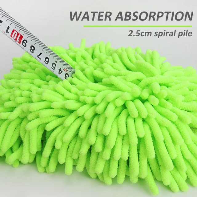 Chenille Car Wash Gloves 2