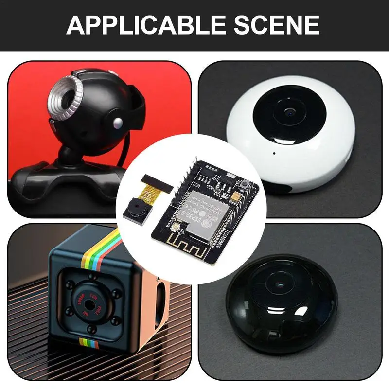와이파이 BT 스마트 모듈 IoT 개발 보드, 캠 개발 보드, TF 카드 슬롯, 카메라 모듈, 컴퓨터 내부 구성 요소