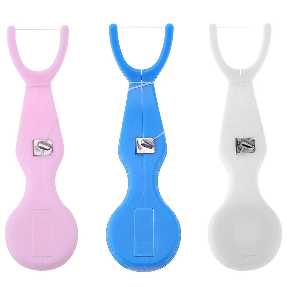1pc Dental Floss Holder Aid Oral Picks Floss Dental Rack Teeth Care