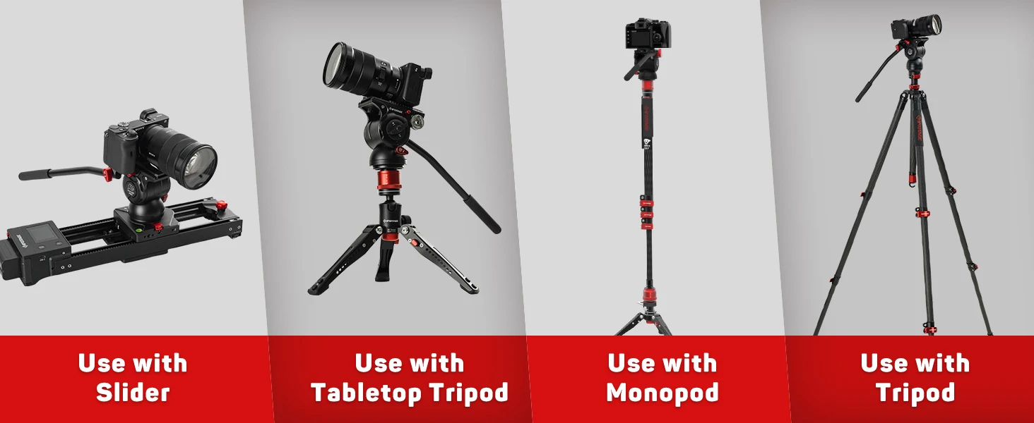 IFOOTAGE Cobra 3 Strike Monopod One Touch Lifting Videography Aluminum Monopod A