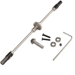 Enhanced Metal Gear Axle Assembly for Remote Control Car Upgrade Accessories (Rear axle)