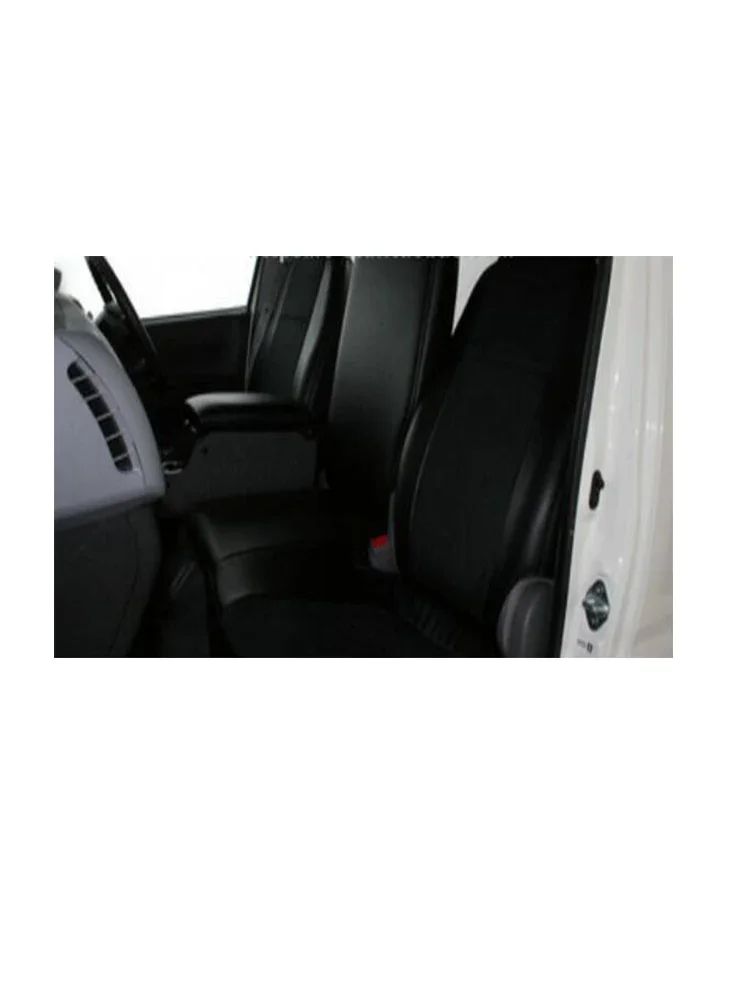 HIACE 200 시리즈용 전면 및 중간 열 시트 가죽 커버, 2005-13 세