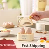 220V Mini Electric Egg Boiler Multifunctional Food Steaming Cooking Machine Egg Steamer for Personal Breakfast 1