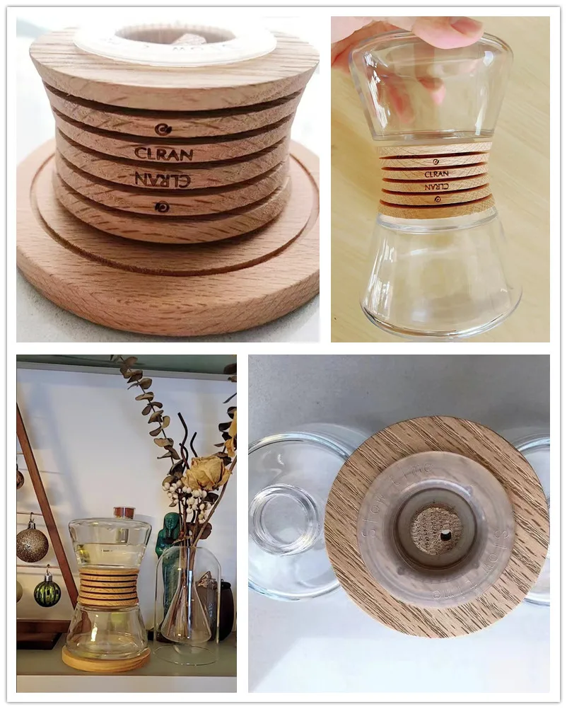 Waterless Aroma Diffuser Glass Essential Oils Nebulizer Diffuser Electric Scent Machine Fragrance Aromatherapy Diffuser For Home 5