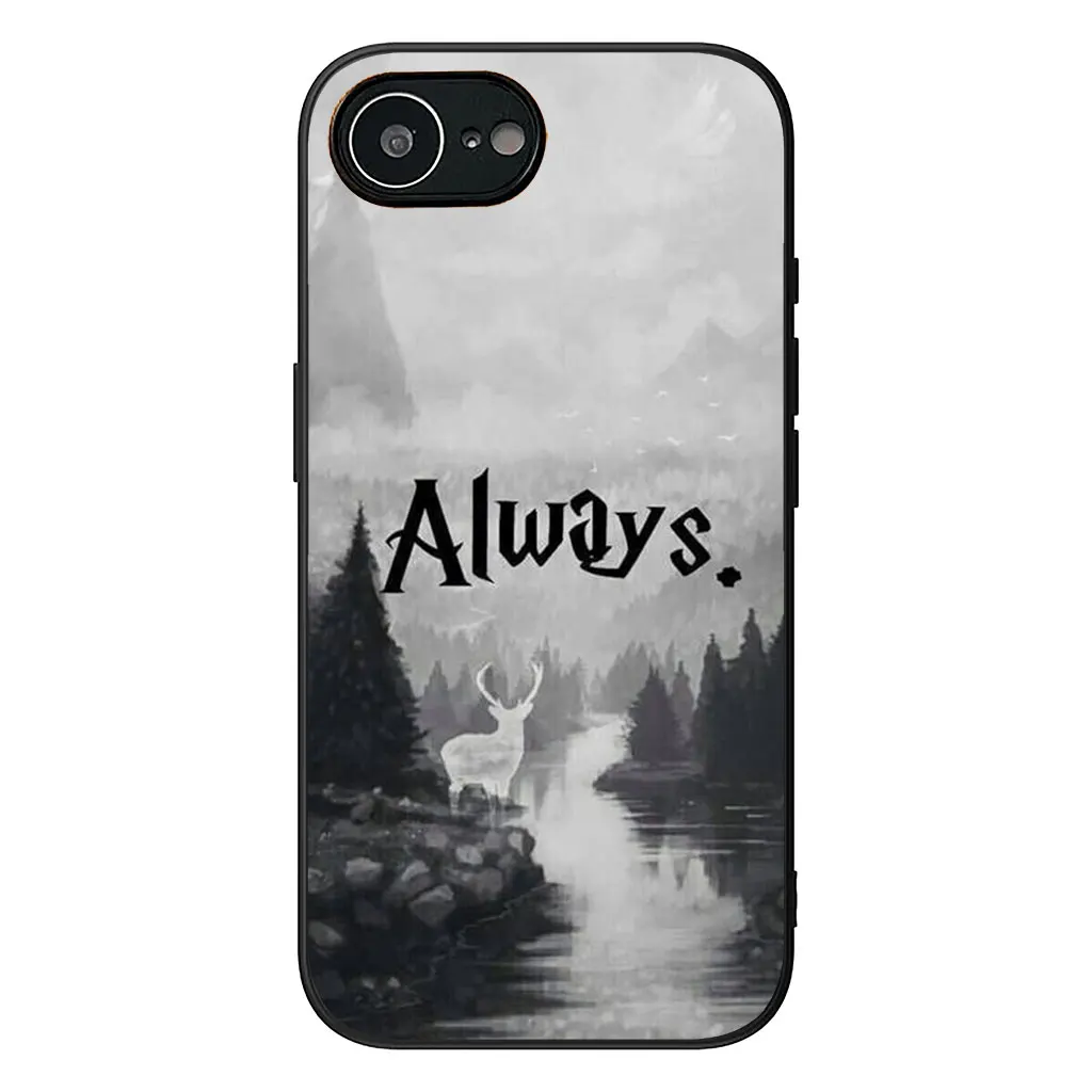 Whimsical Owl & Wand Poster Art Phone Case Cover