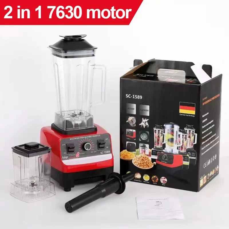 220V 3L 3in1 blender European stainless steel high capacity metal wall breaker Juicer Meat grinder