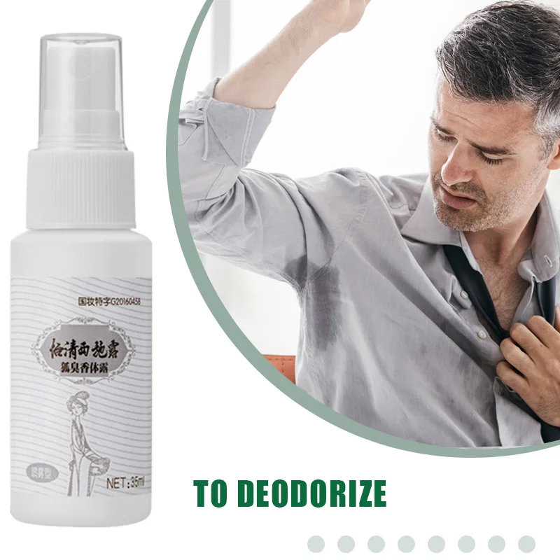New Body Deodorant Spray Underarm Deodorant Stops Sweating and Odor