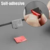 10/20/40Pcs High Quality Car Wire Tie Cable Clips Self-Adhesive Cable Driving Recorder Wire Management Wrap Cable Clamp Bracke 4