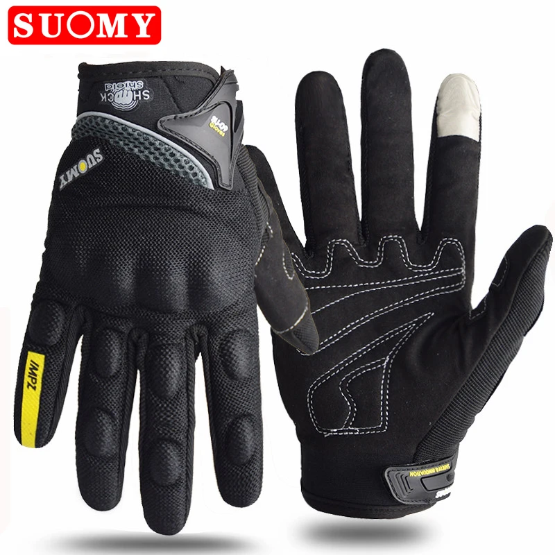Motorcycle Gloves Suomy Motorbike Touch Screen Breathable Guantes Moto Racing Summer Spring Men Women Luva Moto DH