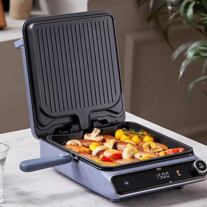 SUPOR 220V Electric Cake Pan Deeper Removable Baking Pan Meat Griller Electric Cake Flattener 1800W Steak Griller 3