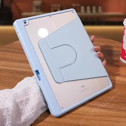 Versatile 360 - Degree Rotating Tablet Cover - iPad Pro 13 M4 2024 (SkyBlue)