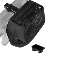 Tactical Brass Catcher Quick Release Shell Catcher With Detachable Picatinny Heat Resistant Thickened Mesh AMMO Pouch For ar15 1