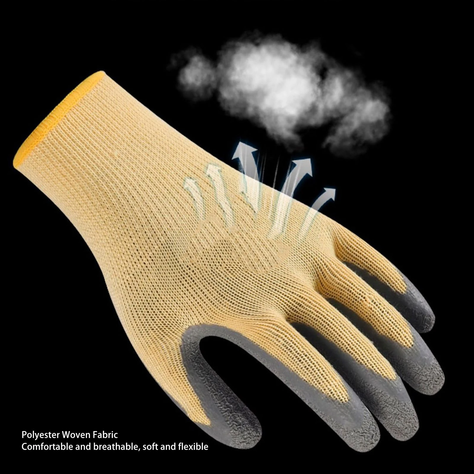 Insulation Work Gloves Flame Retardant 400V Voltage Resistance Rubber Electrician Gloves Electric Maintenance