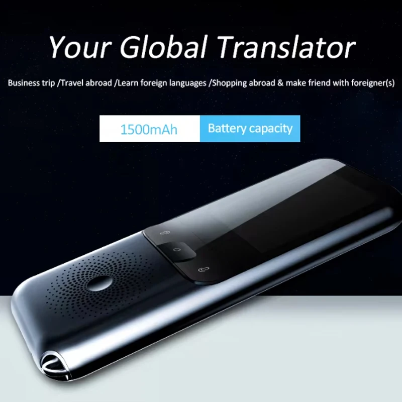 New T11 Portable Audio Translator 138 Language Smart Translator Offline In Real Time Smart Voice AI Voice Photo