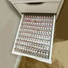 Acrylic Nail Polish Organizer Drawer Storage Box - Clear Multi-Compartment Cosmetic Display Case, Makeup Organizer 2