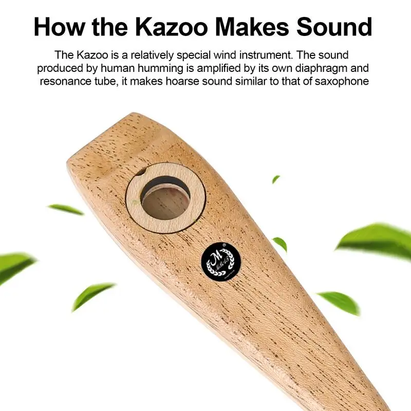 Instruments de Kazoo en Bois, Portable et Professionnel, pour Calculage du  Vent, pour Cadeau Nik - AliExpress