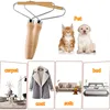 Portable Lint Remover Pet Hair Remover Brush Carpet Wool Coat Clothes Lint Pellet Manual Shaver Removal Scraper Cleaning Tool 3