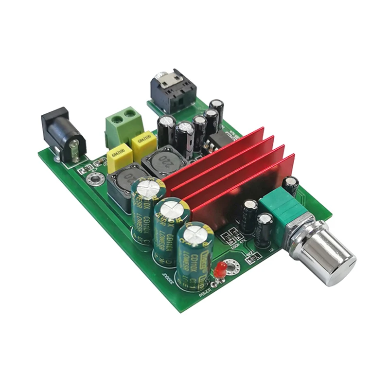 TPA3116D2 HiFi 디지털 오디오 전력 증폭기 보드 모노 100W, NE5532 Op 앰프 DC 12-24V TPA3116 포함