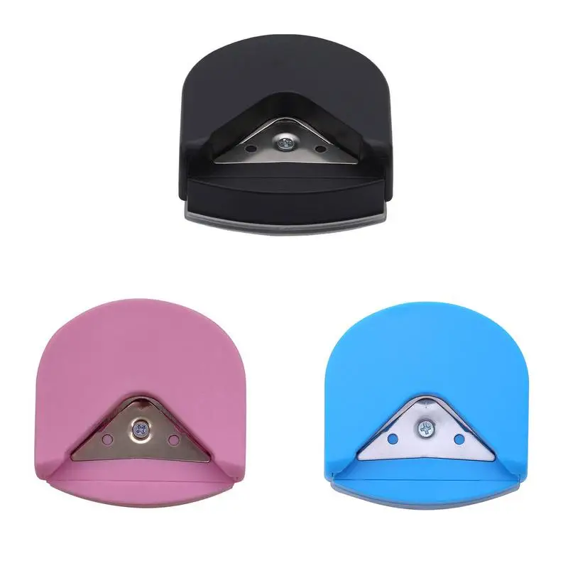 Corner Rounder Punch Mini Paper Edge Cutter Portable Paper Edge Cutter Corner Rounder DIY Paper Corner Punches For Paper Crafts 5mm radius corner rounder punch hand held heavy duty metal id paper card cutting corners black corner rounder punch cutter