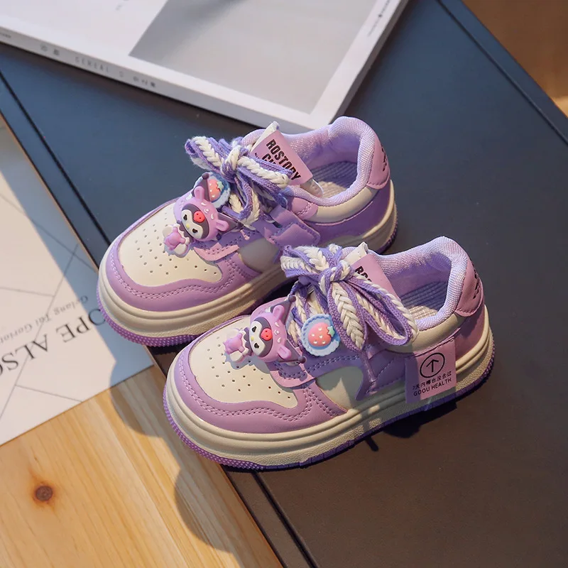 

Повседневная обувь My Melody, детские кроссовки Kawaii Anime Sanrio, детская обувь, Симпатичные Мультяшные кроссовки Kuromi, прекрасные игрушки для детей