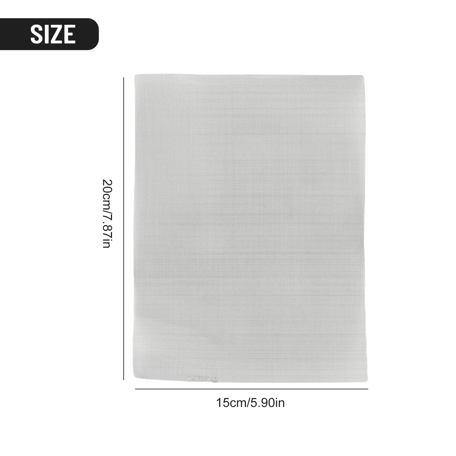 Car Bumper Repair Stainless Steel Reinforcing Mesh 15*20cm Welding Meshes Sheet Metal Repair Tools Car Accessories