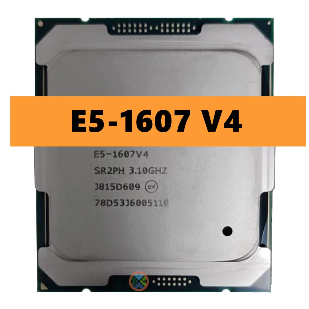 Xeon E5-1607V4 3.10Ghz Quad-Core 4 Thread 10M E5 1607 V4 E5 V4 Lga2011-3 140W E5-1607 V4 Spedizione Gratuita