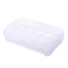 Single Layer Refrigerator Food 15 Eggs Airtight Storage Container Plastic Box 4