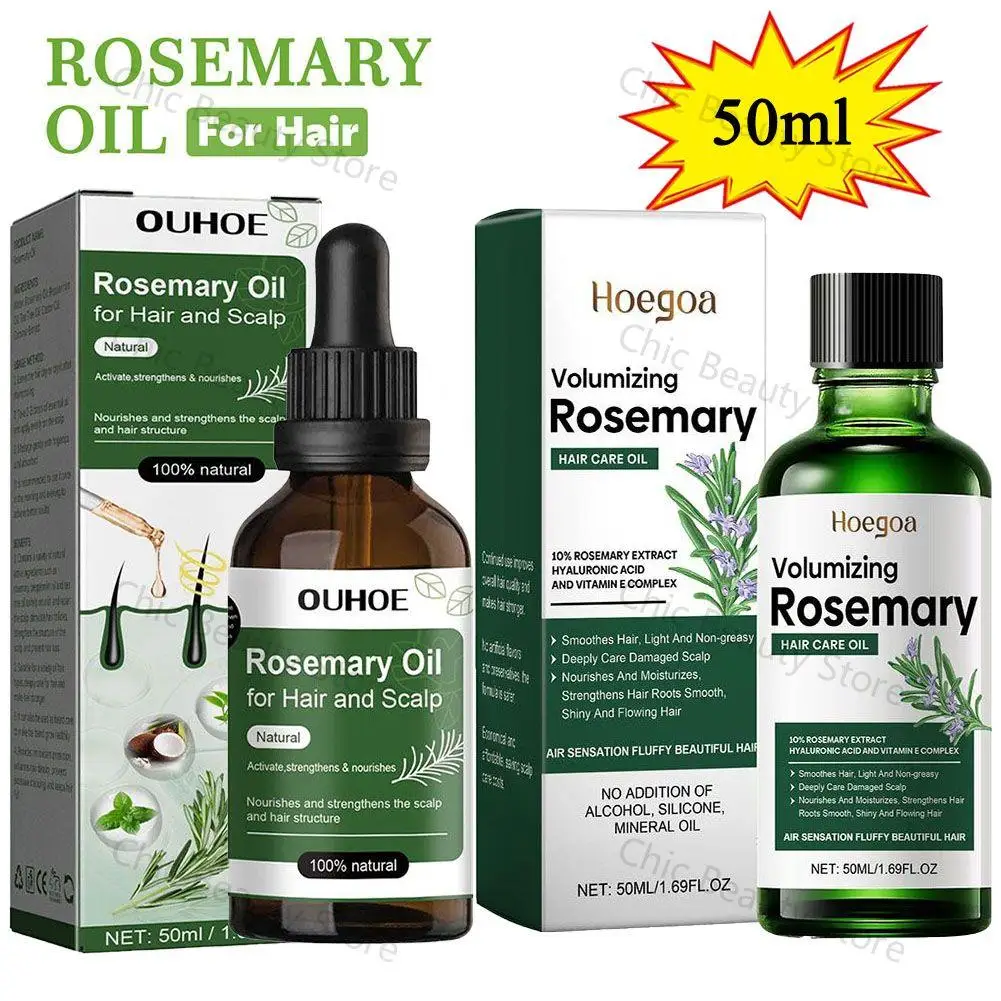 Batana Rosemary Essential Oil Scalp Hair Strengthening Oil Biotin Essential Oils Nourishing Treatment Split Ends Dry All Types hair oil hair essence oil