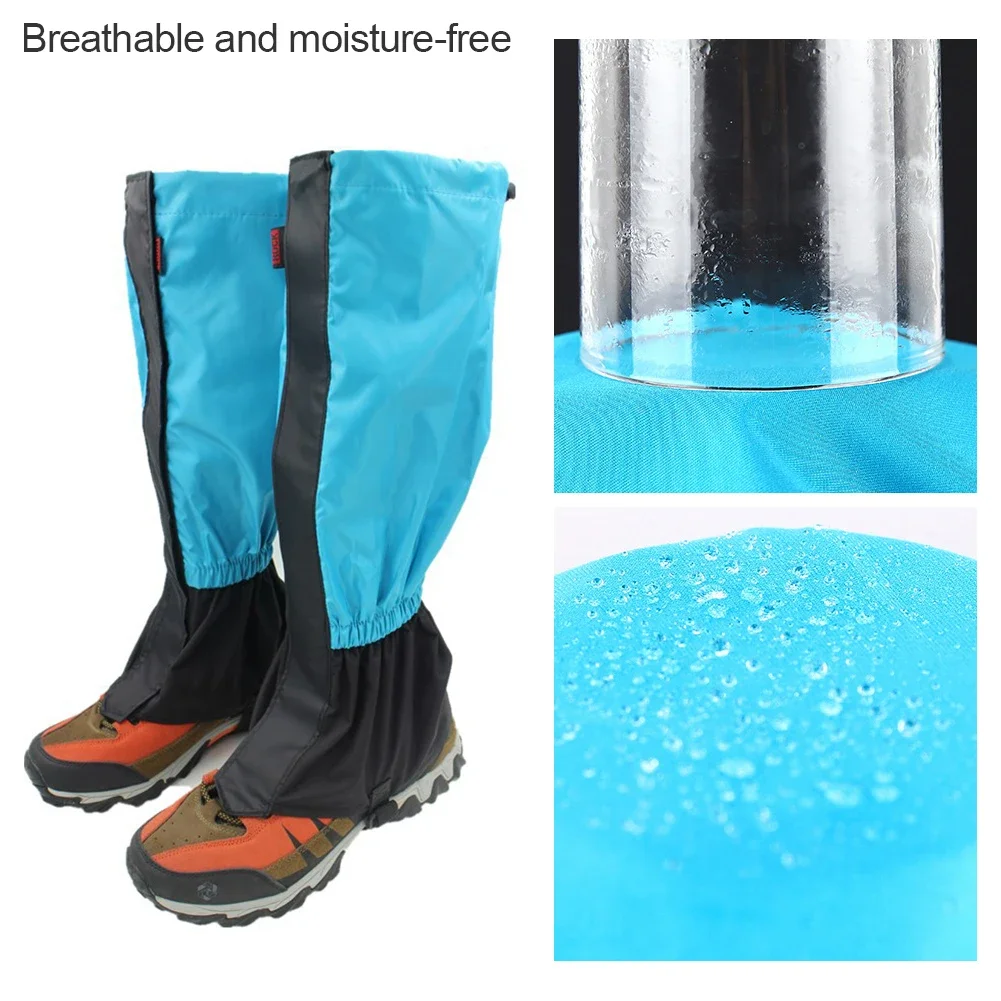 Outdoor Hiking Legging Gaiters Waterproof Leg Covers For Camping Climbing Skiing Desert Boots Shoes Snow Gaiters Legs Protection
